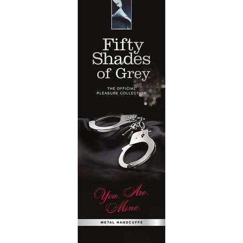 Love Honey You Are Mine Metal Handcuffs - Cuffs and Restraints