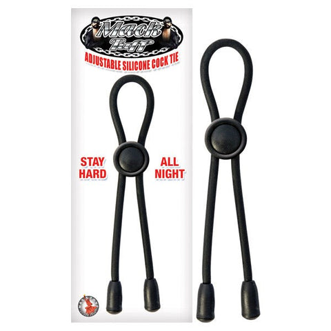 Mack Tuff Adjustable Silicone Cock Tie - Cock Rings