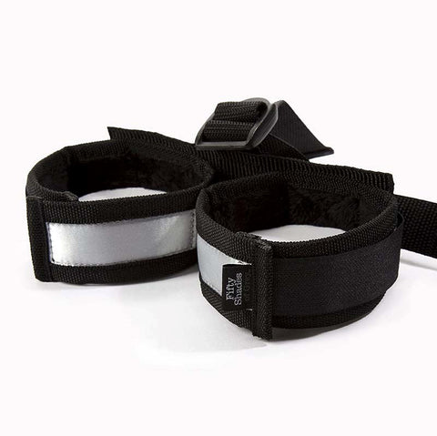 Love Honey Control Freak Under the Bed Stretcher with Faux Fur Cuffs - Sex Furniture