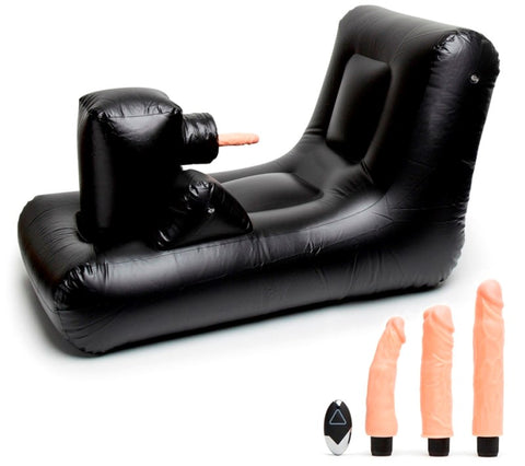 NANMA Corporation Dark Magic Inflatable Bed with Thruster Six Positions - Sex Machines