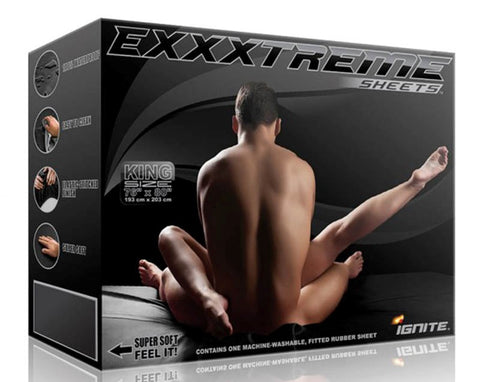 SI Novelties Exxxtreme Sheets Bed Sheets Waterproof Rubber - Sex Furniture