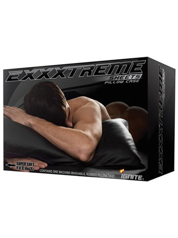 SI Novelties Exxxtreme Sheets Pillow Case Waterproof Rubber Protection - Sex Furniture
