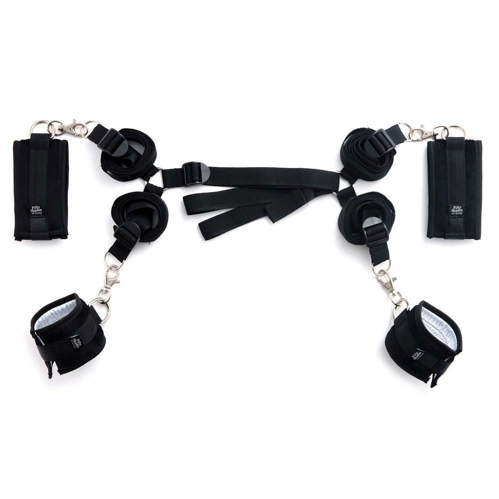 Love Honey Hard Limits Under The Bed Restraint Kit - - Sex Furniture