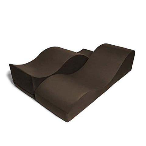 Liberator Equus Wave Velvish Espresso 5 in 1 Positioning Platform - Sex Furniture