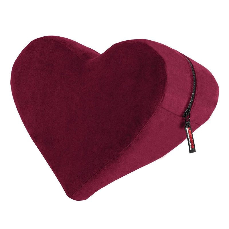 Liberator Heart Wedge Merlot Positioning Pillow for Deeper Penetration - - Sex Furniture