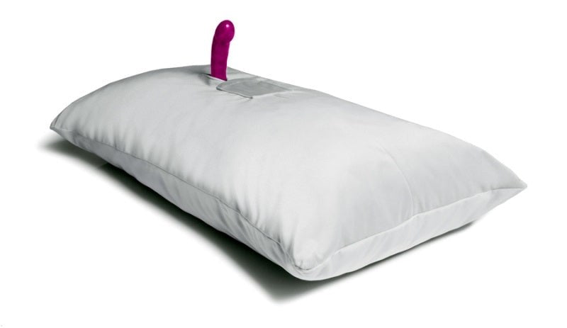 Liberator Humphrey Pillow Mount Grey Hands Free Sex Toy Mount - - Sex Furniture