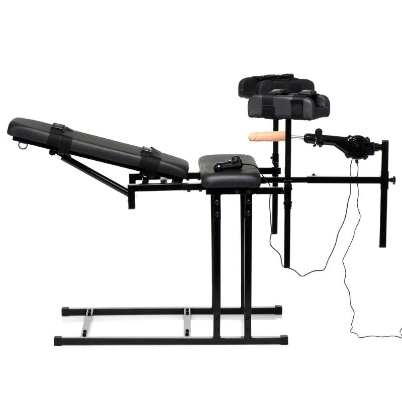 XR Brands Master Series Pleasure Throne Adjustable Bliss Enhancer Chair - - Sex Machines