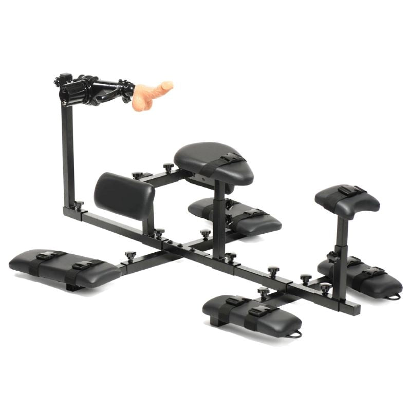 XR Brands Master Series Subversion Stockade Automated BDSM Pleasure Machine - - Sex Machines