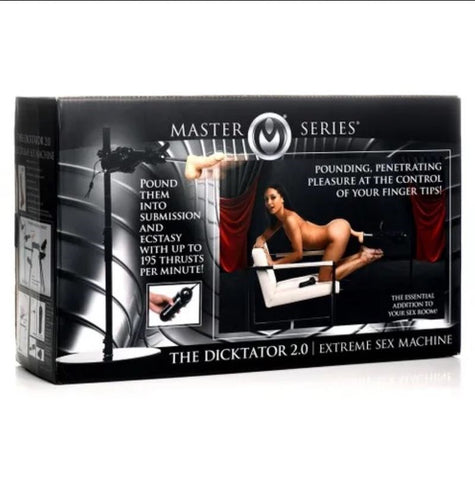XR Brands Master Series The Dicktator 2.0 Thrusting Sex Machine - Sex Furniture