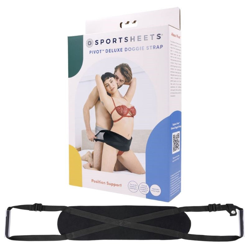 Sportsheets PIVOT Deluxe Doggie Strap Enhanced Penetration Position - - Sex Furniture