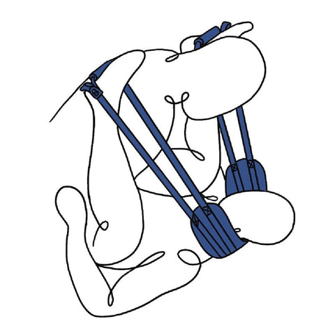 Sportsheets PIVOT Deluxe Doggie Strap Enhanced Penetration Position - Sex Furniture