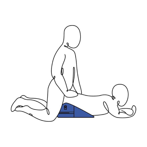 Sportsheets PIVOT Positioner Cushion with Restraint Loop Compatibility - Sex Furniture