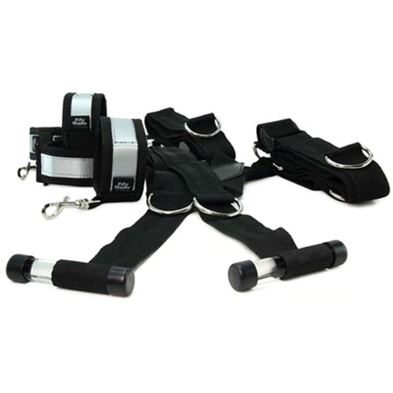 Love Honey Stand to Attention Over the Door Restraint Bondage Kit - - Sex Furniture