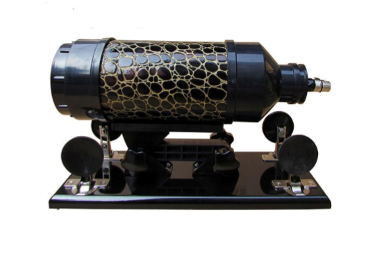 Sex Machine Sweetheart Cannon Sex Machine Black & Gold Large Automatic Thrusting - - Sex Machines