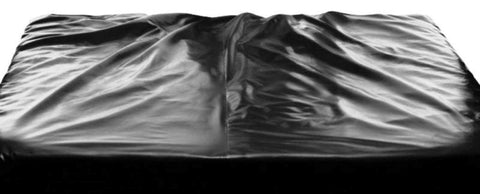 XR Brands The Sex Sheet King Size Rubber Fitted Sheet Waterproof Protection - Sex Furniture