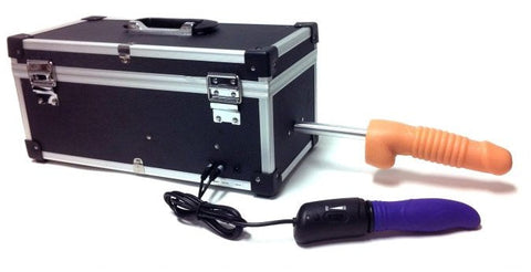 XR Brands The Tool Box Lover Machine (220V 240V) Sex Machine with Attachments - Sex Machines
