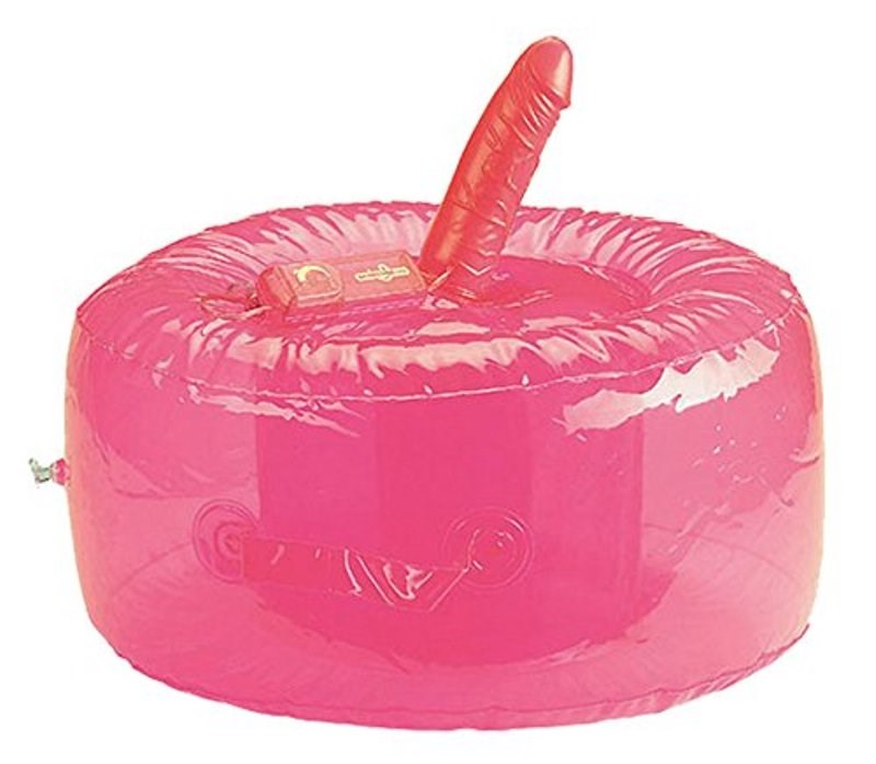 Seven Creations Vibrating Ecstasy Lounge Inflatable Chair with Vibrator - - Sex Machines