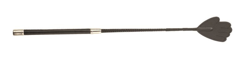 Spartacus Enterprises 20 Inch Black Hand Tip Bat with Leather Handle - - Paddles And Slappers