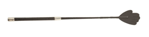Spartacus Enterprises 20 Inch Black Hand Tip Bat with Leather Handle - Paddles And Slappers