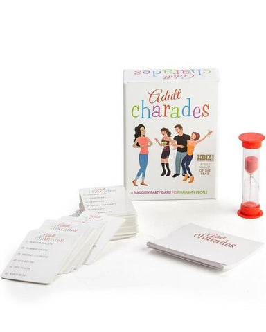 Kheper Games Adult Charades Naughty Party Game with 480 Adult Phrases - Sex Games, Coupons and Tricks