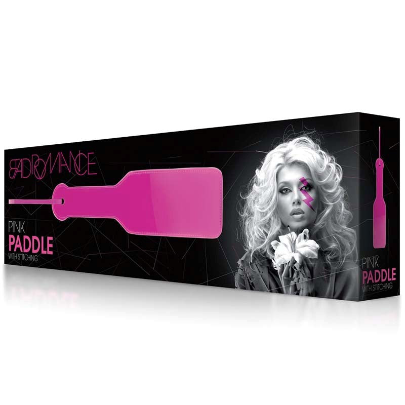 Shots Toys Bad Romance Paddle With Stitching for BDSM Impact Play - - Paddles And Slappers