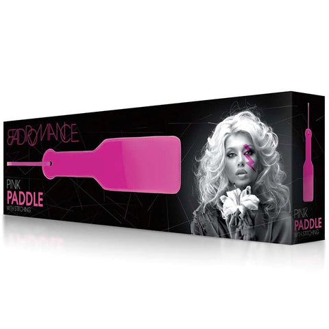 Shots Toys Bad Romance Paddle With Stitching for BDSM Impact Play - Paddles And Slappers