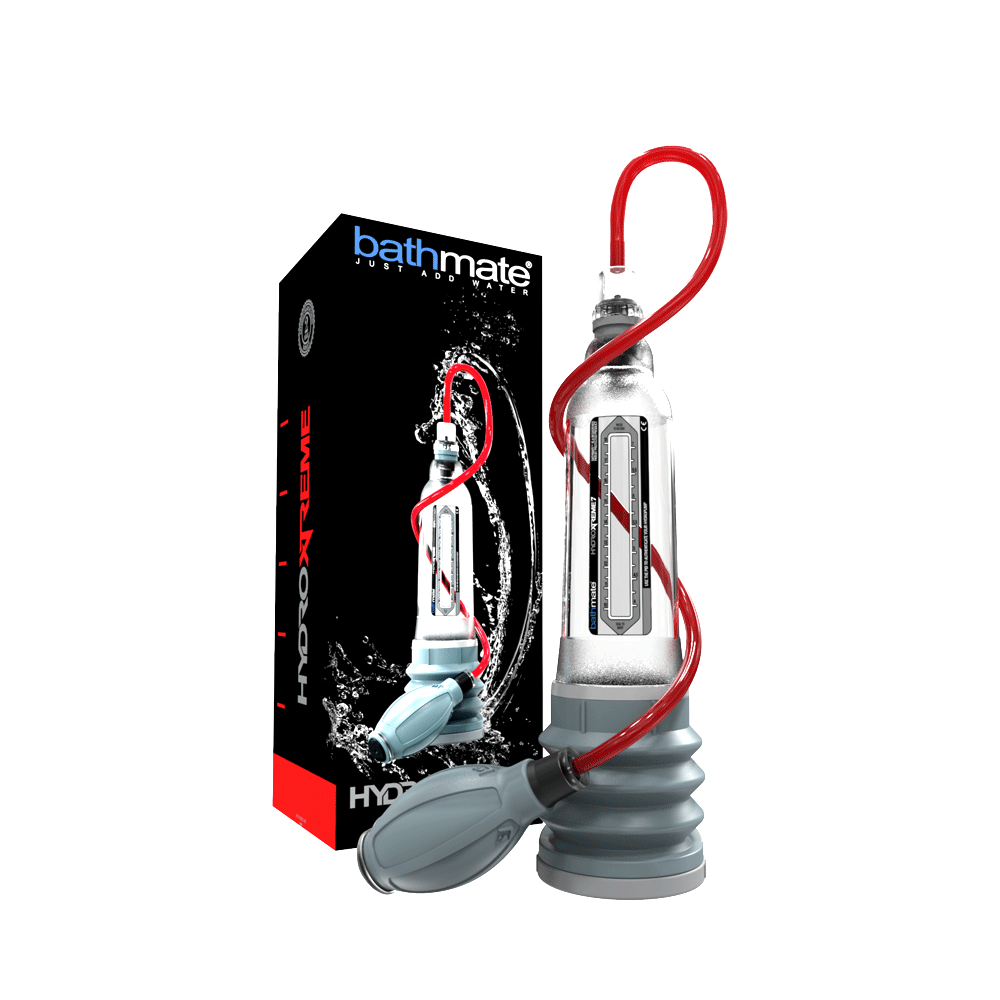 Bathmate Hydroxtreme7 Hydro Penis Pump Clear Kit for Penis Enhancement - - Penis Pumps And Stretchers