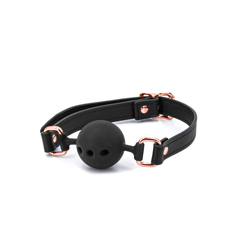 NS Novelties Bondage Couture Ball Gag Premium BDSM Restraint - Bondage Gags and Bits