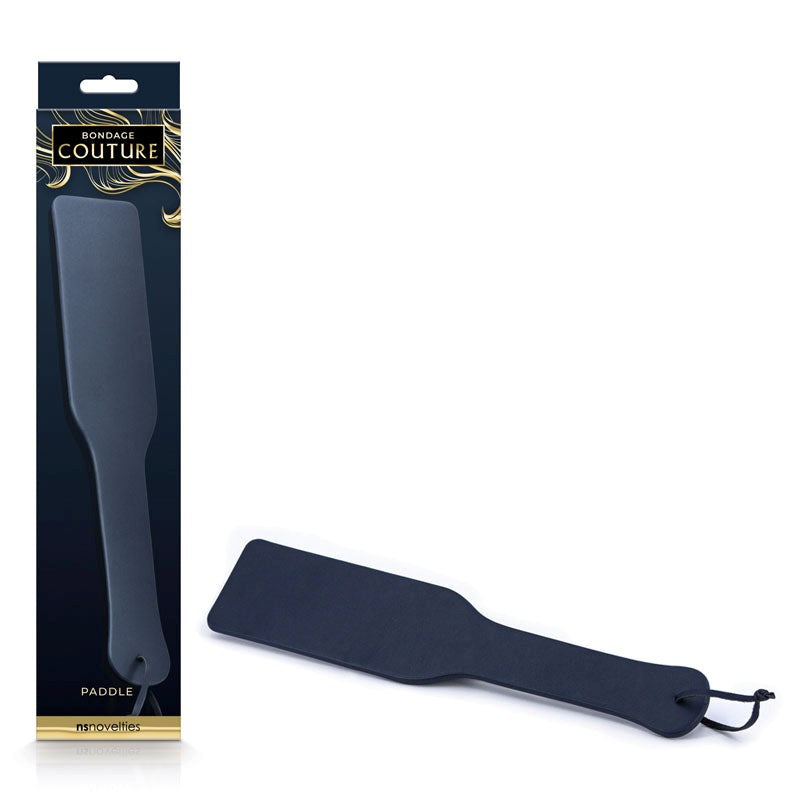 NS Novelties Bondage Couture Paddle Premium PU Leather Impact Play - Paddles And Slappers