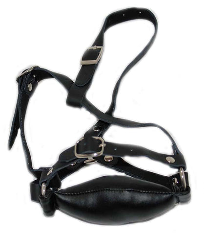 BDStyle Bound for Pleasure Bit Gag Thick BDSM Bondage Restraint - Bondage Gags and Bits