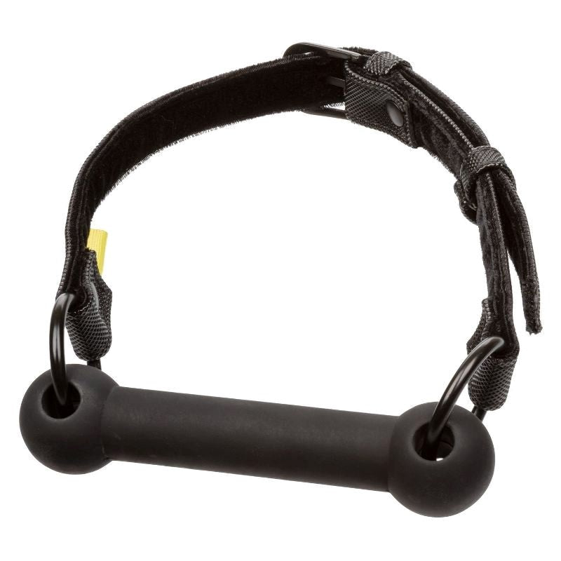 California Exotics Boundless Bar Gag with Vegan Leather Straps - Bondage Gags and Bits