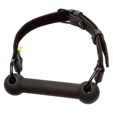 California Exotics Boundless Bar Gag with Vegan Leather Straps - Bondage Gags and Bits