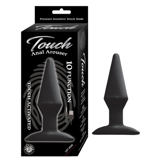 TOUCH Anal Arouser 10 Speed Silicone ABS Butt Plug - - Butt Plugs