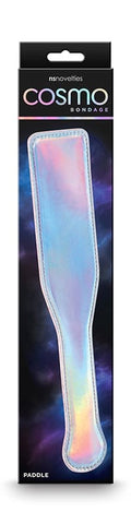 NS Novelties Cosmo Bondage Paddle Rainbow Holographic BDSM Impact Play - Paddles And Slappers