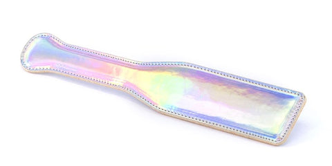 NS Novelties Cosmo Bondage Paddle Rainbow Holographic BDSM Impact Play - Paddles And Slappers