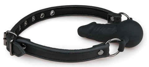 Easytoys Easy Toys Gag with Silicone Dong Adjustable Strap - Bondage Gags and Bits