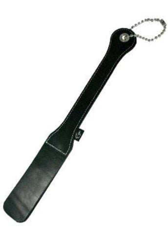 Sportsheets Edge The Classic Slapper 17.5 Inch Leather Impact Sex Toy - Paddles And Slappers
