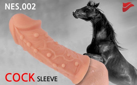 Kokos Extreme Male Penis Extensions Sleeve 6 Premium Silicone - Penis Sleeves and Extenders
