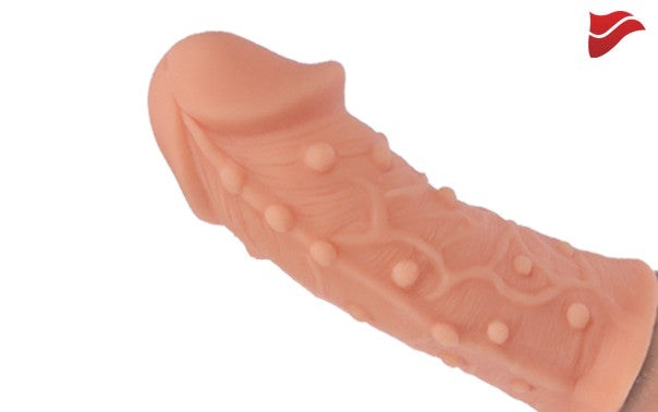Kokos Extreme Male Penis Extensions Sleeve 6 Premium Silicone - Penis Sleeves and Extenders