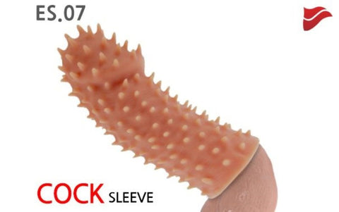 Kokos Extreme Sleeve 7 Penis Extension Masturbator with G Spot Stimulation - Penis Sleeves and Extenders