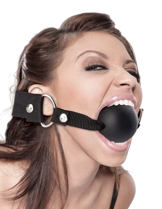 Pipedream Products Fetish Fantasy Extreme BDSM Play Ball Gag Large Size - Bondage Gags and Bits