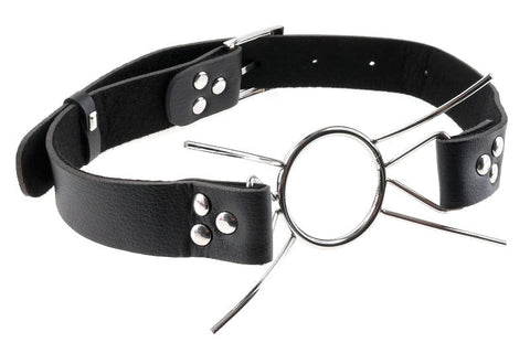 Pipedream Products Fetish Fantasy Extreme Bondage Play Spider Gag Steel Ring - Bondage Gags and Bits