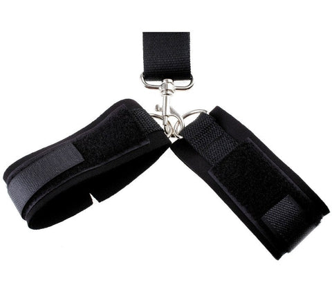 Pipedream Fetish Fantasy Bondage Gag and Wrist Restraint Complete Control - Bondage Gags and Bits
