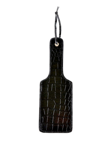 Pipedream Products Fetish Fantasy Gold Pleasure Bondage Paddle Black Impact Play - Paddles And Slappers
