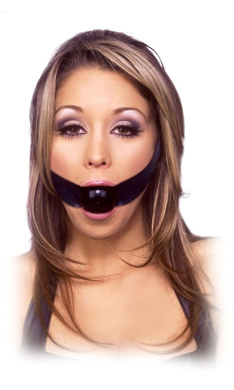 Pipedream Fetish Fantasy BDSM Play Latex Ball Gag with Breathable Design - Bondage Gags and Bits