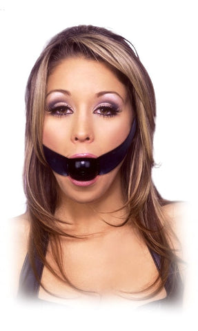 Pipedream Fetish Fantasy BDSM Play Latex Ball Gag with Breathable Design - Bondage Gags and Bits