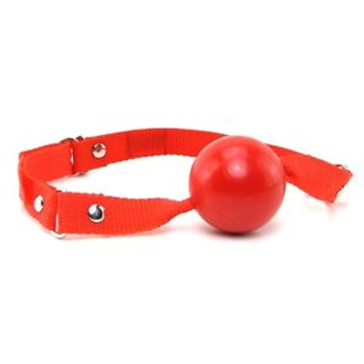 Pipedream Fetish Fantasy Kinky Play Ruby Ball Gag with Satin Love Mask - Bondage Gags and Bits