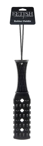 Pipedream Products Fetish Fantasy Series Bondage Play Rubber Paddle - Paddles And Slappers
