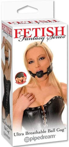 Pipedream Products Fetish Fantasy Series Ultra Breathable BDSM Ball Gag - Bondage Gags and Bits