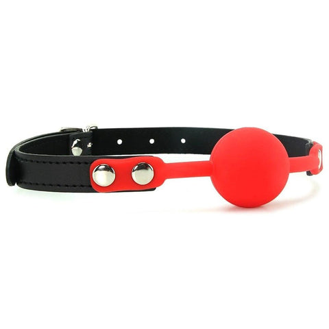 Pipedream Products Fetish Fantasy Fetish Silicone Ball Gag Premium - Bondage Gags and Bits